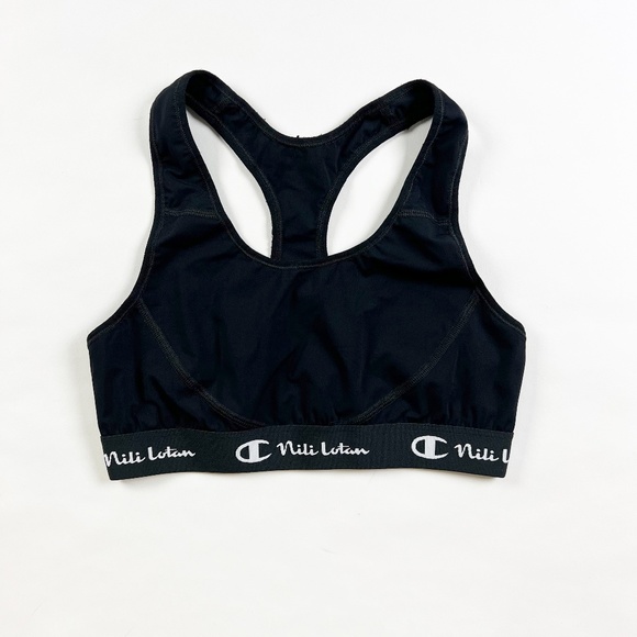 Nili Lotan x Champion Racerback Compression Stretch Athletic Work Out Sports Bra - Picture 1 of 4